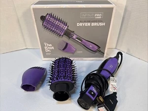 Infiniti Pro Conair The Knot Dr. All-in-One Large Oval DRYER BRUSH Purple - Picture 1 of 14