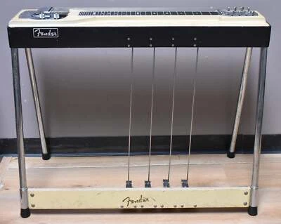 1960s Fender S8 400 Single Neck 8-String Pedal Steel Guitar Desert Sand w/OHSC - Image 1 of 4
