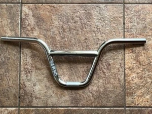 Cromo HARO 4130 CROMO SLIM BARS scuola media BMX vecchio manubrio Dave Mirra - Foto 1 di 12