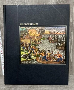 Vintage Time Life Seafarers HC Blue Leather "The Spanish Main" (SM) - Picture 1 of 5