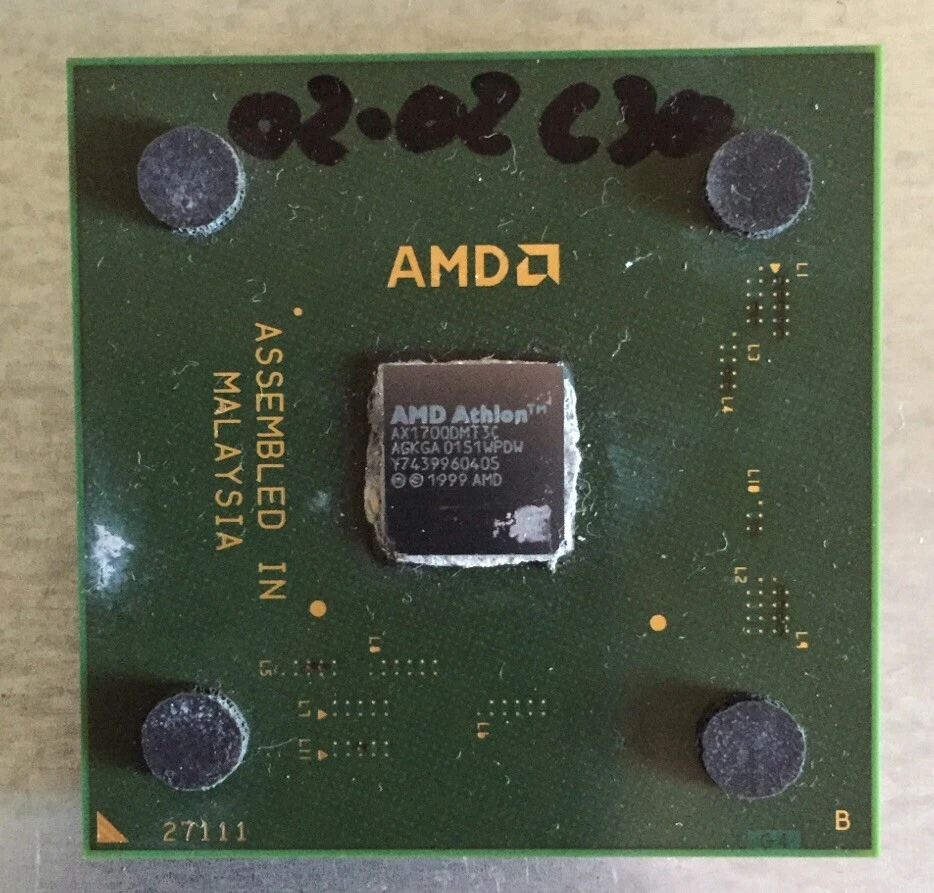 CPU AMD ATHLON - 1.67GHz (AX1700DMT3C) Processor - Immagine 1 di 1