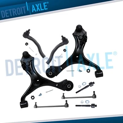 Front Lower Control Arm Ball Joint Tierod Sway Bar for 2013 - 2015 Honda Civic - Image 1 of 4