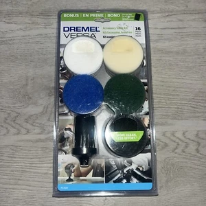 Dremel Versa 16-teiliges Power Scrubber Pad Kit mit Aufbewahrungstasche PC500 Zubehörset - Bild 1 von 2