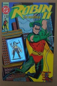ROBIN II THE JOKER'S WILD 3 signed TOM LYLE DAN JURGENS NM Batman Hologramm COA - Bild 1 von 7