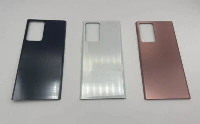 Nuevo Para Samsung Galaxy Note 20 Ultra Cubierta Trasera de Vidrio-Sin Lente de Cámara Cubierta Trasera Foto 1 de 4