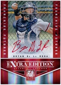 Bryan De La Rosa 2012 Elite Extra Edition Franchise Futures Red 16/25 Autograph - Picture 1 of 2