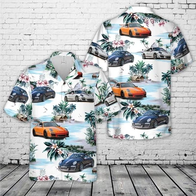 Camisa havaiana Porsche 911 GT3 RS 40 997 - Imagem 1 de 2
