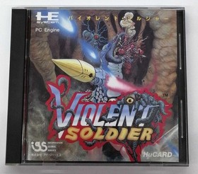 Pc Engine Game Software Violent Soldier I.G.S FMF02
