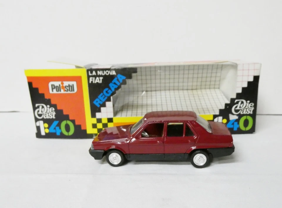 POLISTIL AUTO FIAT REGATA ROSSA SERIE E 2019 SCALA 1:40 CON SCATOLA - Immagine 1 di 4