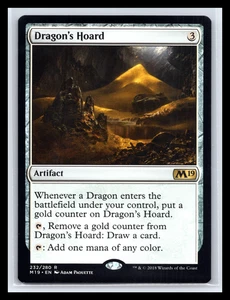 MTG Dragons Hoard #232 M19 Core Set Regular Rare Magic Card TCG CCG NM - Picture 1 of 2