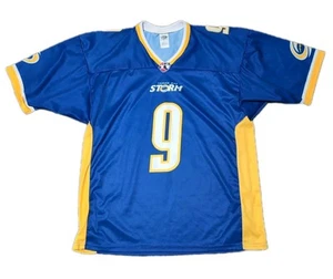Tampa Bay Storm #9 AFL Blue Football Jersey Size XL Arena Football League - Picture 1 of 7