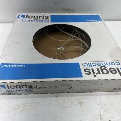 Tubo compresor de aire Legris 4 mm Od Clear 1100u04 00. Caja abierta (100 M)  Foto 1 de 4