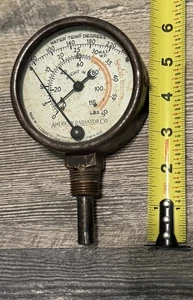 Vintage AmericanRadiator Co. Multi-Gauge Meter - Bild 1 von 2