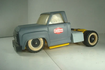 TONKA CUSTOM SEMI TRACTOR CAB PICKUP TRANSPORT LOWRIDER TRUCK  RESTO OR PARTS - Image 1 of 4