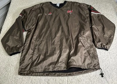Chaqueta suéter cortavientos vintage Adidas Tampa Bay Buccaneers para hombre 2XL Foto 1 de 4