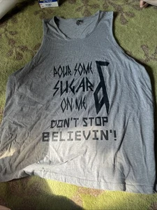 T-shirt pour some sugar on me size XXL tank top Next Level - Picture 1 of 3