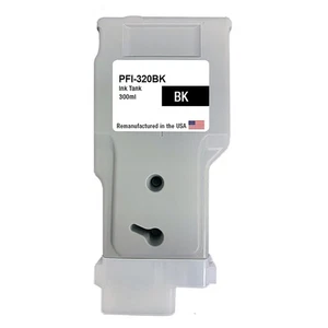 Cartucho de tinta compatible para Canon PFI-320 300 ml negro-EE. UU. - Imagen 1 de 2