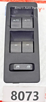 Lincoln MKZ 2010 2011 2012 ventana eléctrica interruptor maestro puerta lado del conductor izquierda izquierda Foto 1 de 4