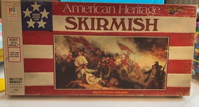 Juego de mesa American Heritage Skirmish 1975 vintage Milton Bradley completo EE. UU. Foto 1 de 4