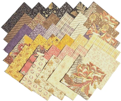WILD ORCHID Charm Pack from MODA - (42) 5" fabric squares - #2770PP - Image 1 of 3