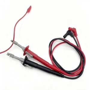 Test Clip Set Isolierung Piercing Rot Schwarz PVC Blei Verlängerungen CATIII 1000V - Bild 1 von 5