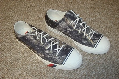 Zapatillas bajas Pro-Keds Royal LO verde madera multi camuflaje. Talla 10,5M. PK59142 Foto 1 de 4