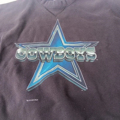 Chaqueta Dallas Cowboys NFL Fútbol De Colección Años 90 93 Salem Sudadera Negra Para Hombre’s L Foto 1 de 4