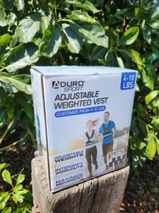 Aduro Sport Adjustable Weighted Vest Workout Equipment, 4-10lbs - Picture 1 of 7