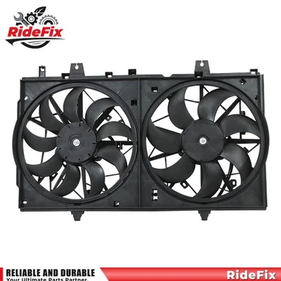 For 2014 2015 2016-2020 Nissan Rogue 2.5L Radiator AC Condenser Cooling Fan - Изображение 1 из 4