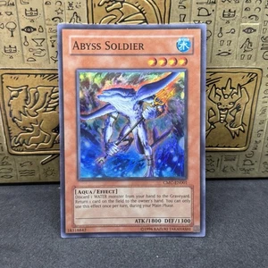 Yugioh Abyss Soldier CMC-EN001 Super Rare NM - Picture 1 of 2