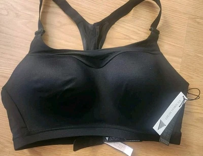 Victorias Secret Incredible Maximum Support Sweat On Point Sports Bra Black New - Image 1 of 4