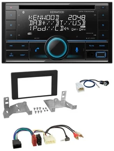 Kenwood CD 2DIN DAB USB MP3 Bluetooth Autoradio für Toyota Aygo ab 2022 AB7 schw - Bild 1 von 8