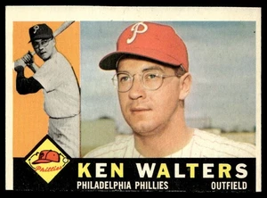 1960 Topps Ken Walters novato Philadelphia Phillies #511 - Imagen 1 de 2