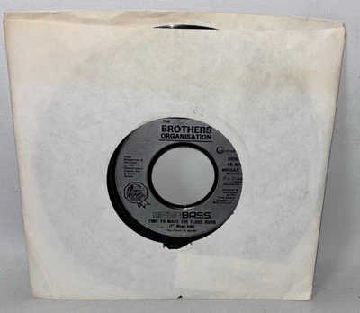 Megabass - Time To Make The Floor Burn - 1990 Vinyl 7" Single - Telstar MEGAX 1 - Image 1 of 3