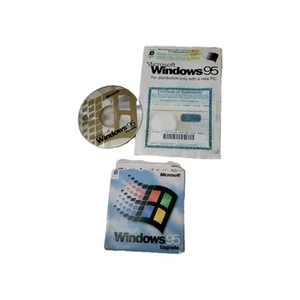 Microsoft Windows 95 Upgrade with cd key and COA - Photo 1/2