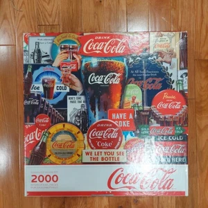 Decades of Tradition Coca Cola Springbok Puzzle 2000 Pcs As Is - Picture 1 of 5