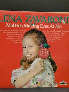 Lena Zavaroni MA! HE'S MAKING EYES AT ME Pop Jazz Vocal LP Swinging On A Star UK - Picture 1 of 7