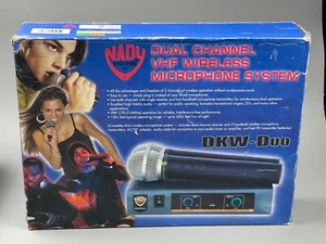 Sistema de micrófono inalámbrico VHF de doble canal Nady Systems DKW-DUO - Imagen 1 de 6