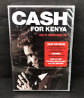 Johnny Cash - Cash For Kenya: Live In Johnstown, PA (DVD, 2008) 1991 Show New