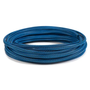 MDPC-X Classic Small Cable Sleeving, Blue-Carbon, 25-foot - Picture 1 of 3