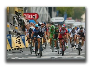 FOTO 12X8 FIRMADA A MANO POR MARCEL KITTEL - AUTÓGRAFO DE CICLISMO - TOUR DE FRANCE 2. - Imagen 1 de 1