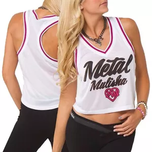 Metal Mulisha Ladies Hoops Crop Top Size S - Picture 1 of 3