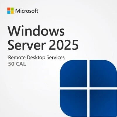 MICROSOFT WINDOWS SERVER 2025 RDS 50 CAL NEW Factory Sealed - Image 1 of 2