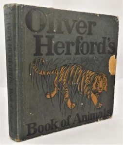 OLIVER HERFORD'S BOOK OF ANIMALS, by Oliver Herford - 1906 - Picture 1 of 12