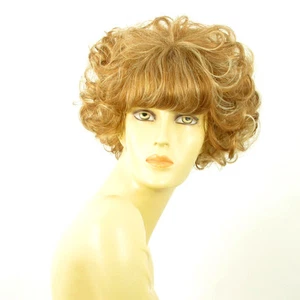 short wig for women curly blond blond copper wick clear : eleonore f27613 PERUK - Imagen 1 de 9