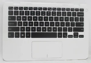 0DFW28 Dell Palmrest Top Cover White W/Kb Us Inspiron 11 3162 3164 "GRADE A" - Picture 1 of 1