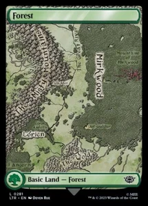 Magic LOTR Forest Basic Land L 0281 - Picture 1 of 1
