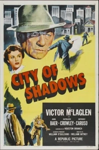 CITY OF SHADOWS 1955 RARE CRIME/FILM NOIR ON DVD-R  !!! - Bild 1 von 2