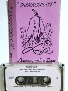 1995 SURRENDER PRIVATE SOUL FUNK GOSPEL RECOVERY w/ BEAT CASSETTE TAPE lp 12" 45 - Picture 1 of 15