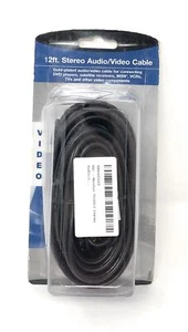 Recoton TSVG312 Stereo Audio/Video RCA Cables (12 feet) - Picture 1 of 3